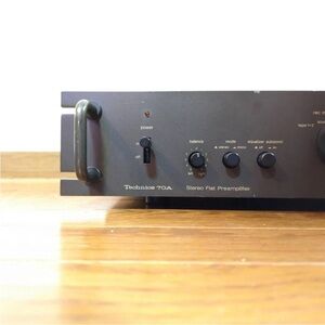 Technics Black Stereo Flat Preamplifier SU-9070